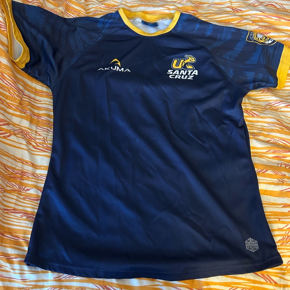 University of California Santa Barbara Banana Slugs Rugby Jersey -Size “Men’s” L
